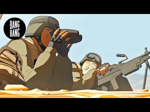 Animated short film about soldiers in Afghanistan | "R.A.S" - by Lucas Durkheim