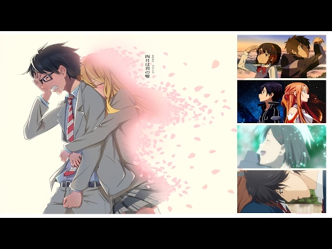 Anime AMV "Romance Anime"  [ Love is a beautiful pain ]