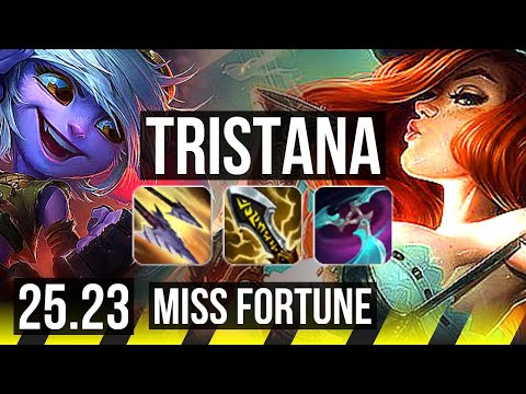 TRISTANA & Rakan vs MISS FORTUNE & Zac (ADC) | EUW Master | 25.23