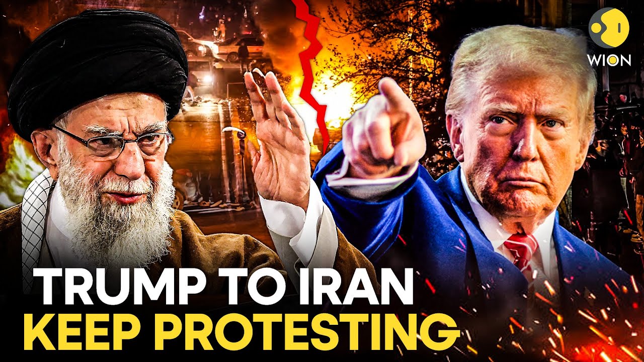 Iran Protests LIVE: Trump Urges Iranians to Keep Protesting as Death Toll Tops 2,000 | WION
