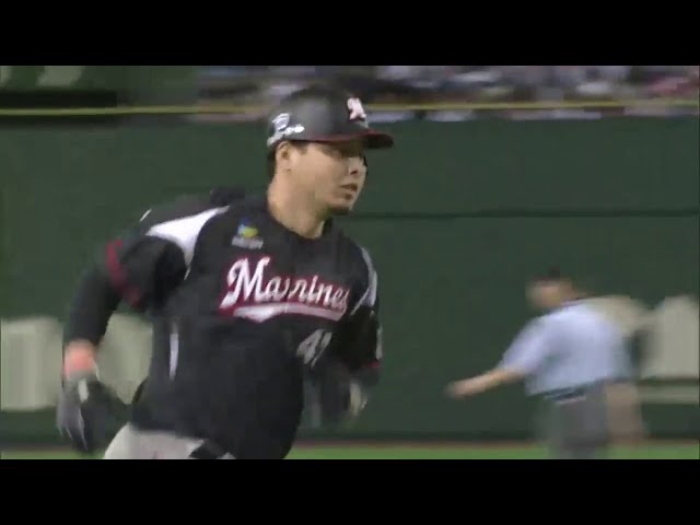 【9回表】マリーンズ・クルーズが意地の一発!! 13号ソロで1点を返す!! 2014/8/29 F-M