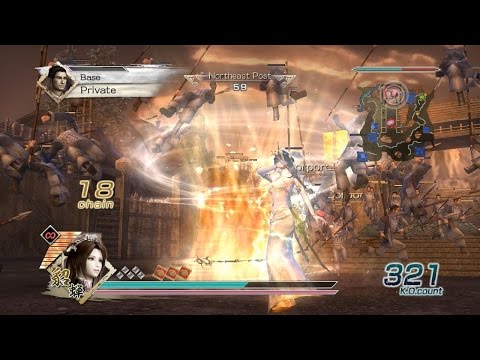 Dynasty Warriors 6 - Diao Chan Musou Mode - Chaos Difficulty - Battle of Han Zhong