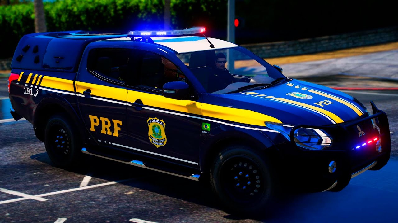 POLÍCIA RODOVIÁRIA FEDERAL ABORDAGEM PADRÃO DA PRF | GTA 5 POLICIAL