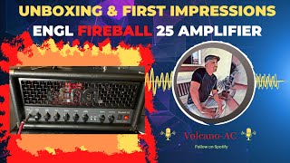 Video thumbnail for ENGL Fireball 25 amplifier: unboxing and first impressions by Volcano AC
