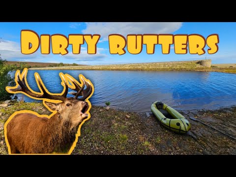 Wildcamp in the middle of a rut! Bikepacking and packrafting Moray.