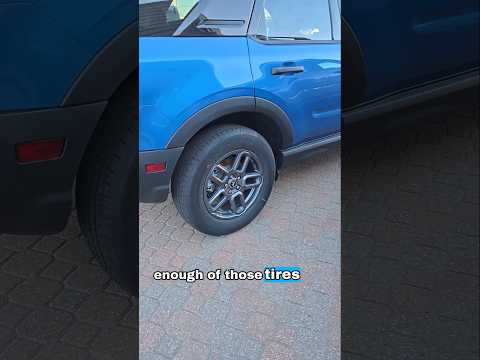 Thumbnail for Production Issue with 2026 Bronco Sport Big Bend Tires #fordbroncosport by Car