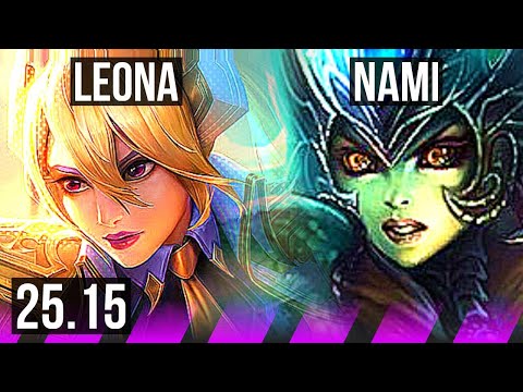 LEONA & Yasuo vs NAMI & Senna (SUP) | NA Master | 25.15