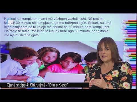 Gjuhë shqipe 4 - Shkruajmë "Dita e Klestit"
