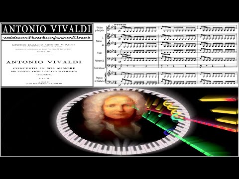 Vivaldi - The Four Seasons : Summer (Presto) | Music Synthesized classical, Visualizer (3D)