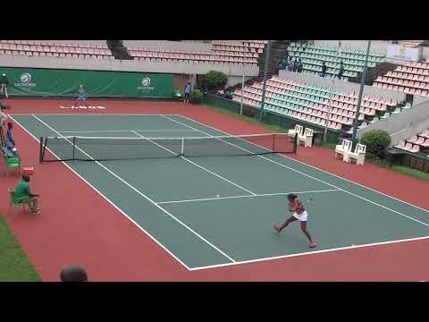 Perrin, Conny [1]SUI Vs Yadlapalli, Pranjala [6]IND | Lagos Open 2018