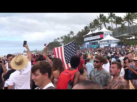 Jeremy Flores Wins Pipemasters 2017 2/2