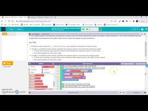 Code.org | Computer Science Discoveries 2020-2021 | Unit 3 Lesson 20 Part 2