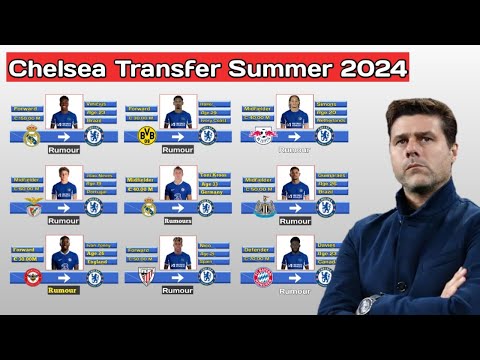 Chelsea Transfer Summer 2024 ~ Confirmed & Rumours With Toney & Kroos Season 2024/2025