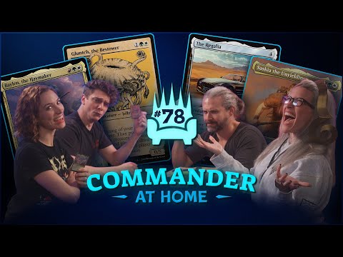 Becca Scott's token army takes ZachTheBold out to Gluntch | Commander at Home Episode 78