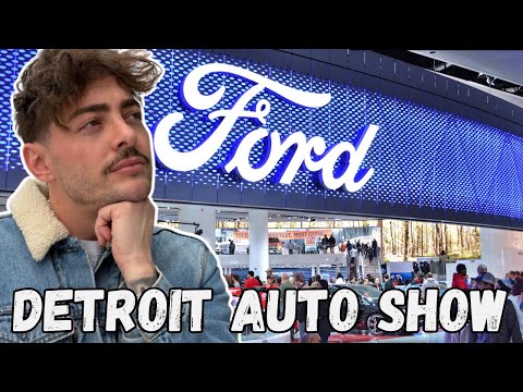 IRL at the Detroit Auto Show! Help me pick my next car!