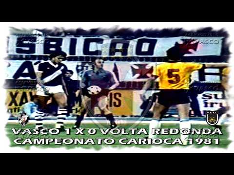 Vasco x Volta Redonda - Carioca 1981 "2º Turno" "Há 45 Anos"