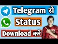 How To Status Download From Telegram Telegram Se Status Download Kaise Kaise