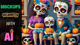 Download the video "How to Create Unique Halloween Mockups Using AI | DIY Tutorial"