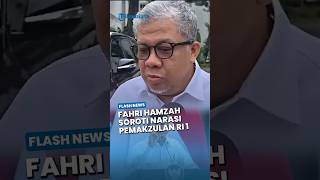 Download lagu Fahri Hamzah Speaks Out! Responding to Saiful Mujani's Viral Video on Prabowo's Impeachment Issue mp3 Download lagu Fahri Hamzah Speaks Out! Responding to Saiful Mujani's Viral Video on Prabowo's Impeachment Issue mp3