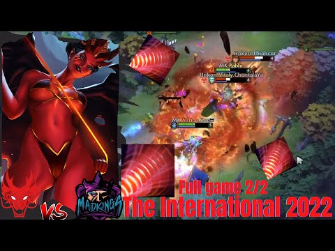 HOKORI vs MAD KINGS ESPORTS GAME 2/2 |TI11 SA QUALIFIER | THE INTERNATIONAL 2022 | AodDota2 |