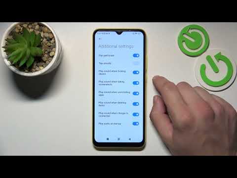 How to Enable/Disable Charging Sounds on POCO C40 - Sound Settings