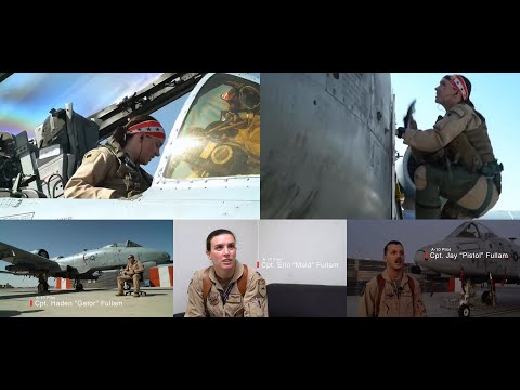 Meet 5 Family Member Become Fighter Pilot in USAF: Erin, Jay, Haden Fullam Fly A-10 at Kandahar