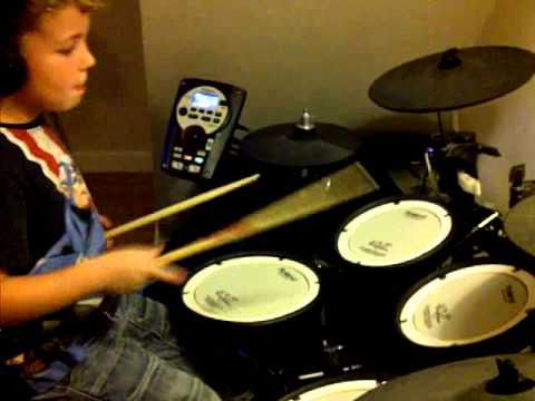 Jack the Drummer aged 5 - Ed Sheeran SING drum cover (Drum Practise 12 August 2014)