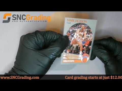 SNC Grading: 1990 NBA Hoops Mark Jackson #205 Base Card Review (1614274259606)