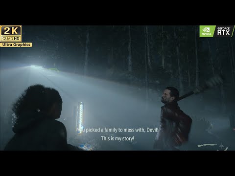 Alan Wake 2 PC : Final Boss Fight Scratch vs Saga Anderson #gaming #gameplay #alanwake2 #pcgaming