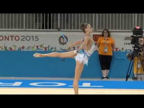 Jasmine Kerber - Clubs Final - PanAmerican Games 2015