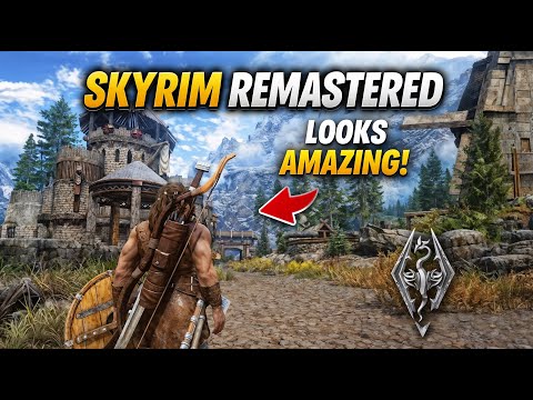 Skyrim Remastered | Origins Of FROST Gameplay | Ultra Modded Graphics RTX 5080