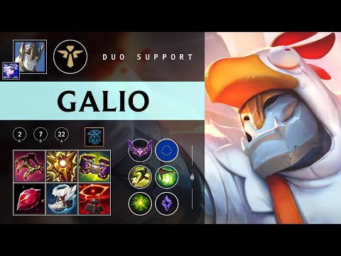 Galio Support vs Rell - EUW Master Patch 26.01