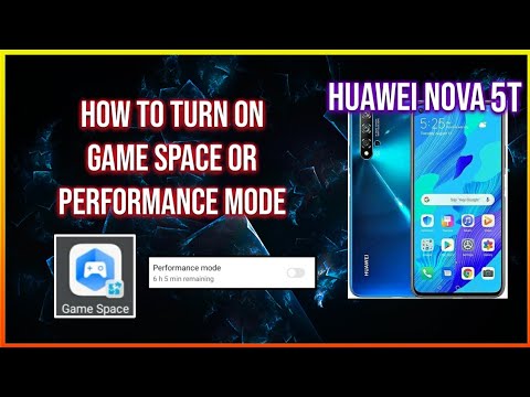 HOW TO TURN ON GAME SPACE / PERFORMANCE MODE IN HUAWEI NOVA 5T