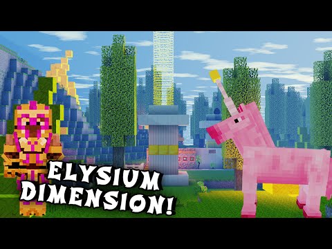 Twiistz - Minecraft Mods - Elysium Dimension Mod (Heroes, Villains, Unicorns, & More!) - Heaven Dimension!