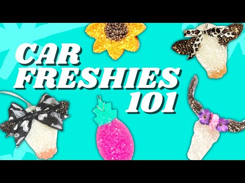 The BEST Way To Make a Car Freshie / How To Make Car Freshies (UPDATED) / DIY Air Freshener Tutorial