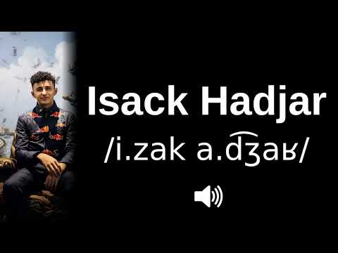 🇫🇷 How to pronounce Isack Hadjar (CORRECTLY!)