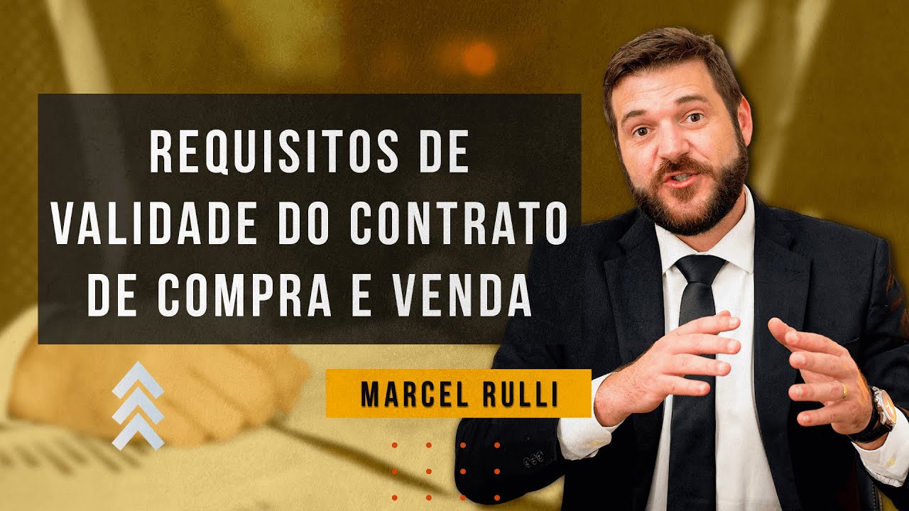 Quais são os requisitos de validade do contrato de compra e venda?