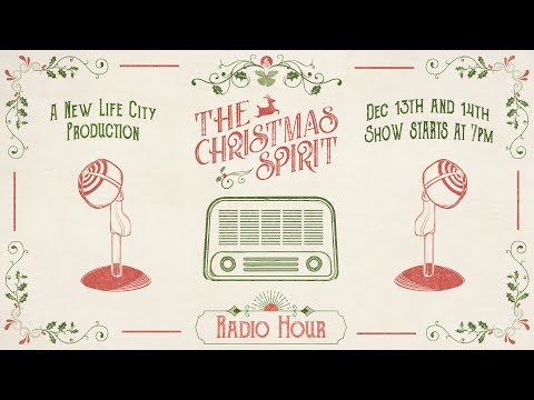 Christmas Spirit Radio Hour Promo