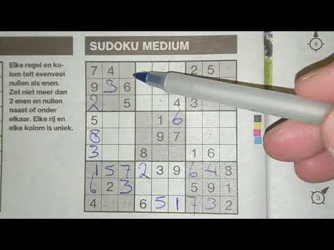 Wow! Made a mistake with this Medium Sudoku puzzle (with a PDF file) 04-24-2019 part 2 of 3