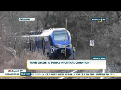Train crash in Germany 17 people in critical condition - Kazakh TV