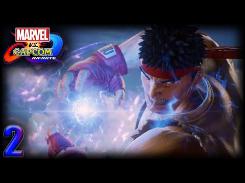 MARVEL VS CAPCOM INFINITE Walkthrough Gameplay Part 2 - VALKANDA TEAM UP (No Commentary)