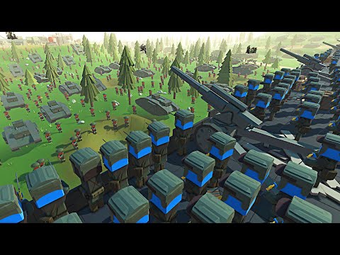 Super Fortress Walls VS Endless Army Siege Charge! - Ancient Warfare 3