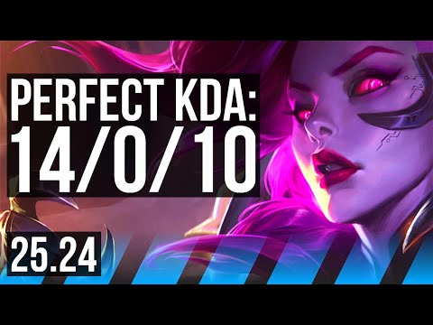 MORGANA vs SYLAS (MID) | Perfect KDA: 14/0/10, First Strike, 31K damage | KR Diamond | 25.24