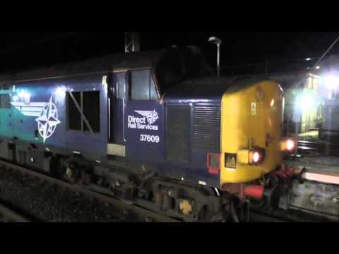 37609/37716 6k73 Sellafield - Crewe flasks, 14th January 2016