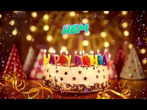 Amazing Happy Birthday HEM song. Happy birthday song with names