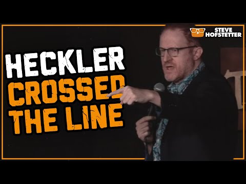 Fan Becomes Heckler - Steve Hofstetter
