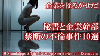 企業を揺るがせた! 秘書と企業幹部 禁断の不倫事件10選: 10 Scandalous Affairs Between Secretaries and Executives