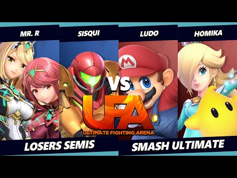 UFA 2022 Losers Semis - Mr.R & Sisqui Vs. Ludo & Homika - SSBU Ultimate Tournament