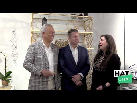 Badgley Mischka Home Collection showroom tour, High Point Market, April 2017