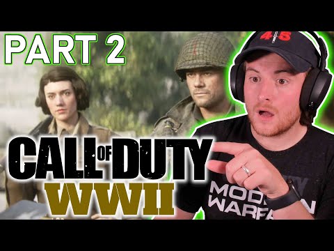 Royal Marine Plays Call Of Duty WW2 For The First Time! Part 2!